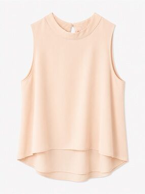 ☀️Lex & Madison Sleeveless Blouse- Women’s Large- Blush Pink